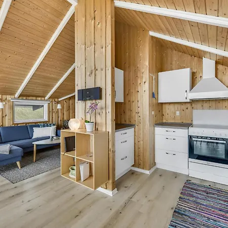 Hébergement de vacances Pet Friendly In Hvide Sande With House Sea View Havrvig